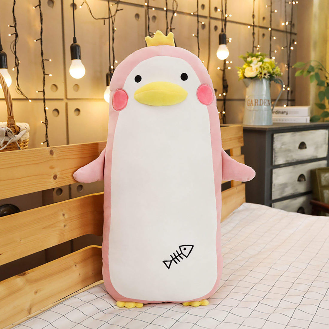 Jouet en peluche pingouin mignon