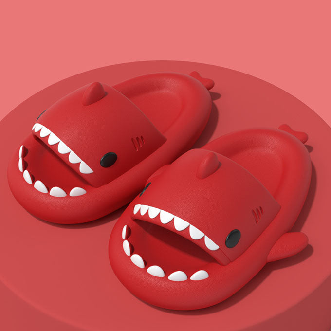 Funny Cartoon Shark Casual Slipper