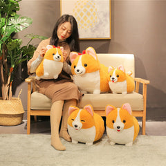 Cute Chubby Corgi Plush Toy