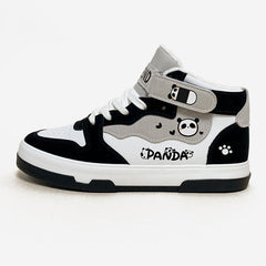 Panda-Plateau-Innenfleece-Sneaker