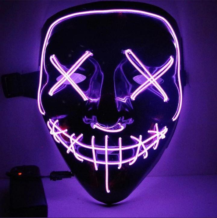 Halloween-LED-Maske