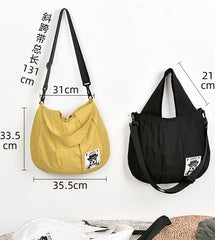 Women Backpack cotton Linen bag  shoulder strap single shoulder bag