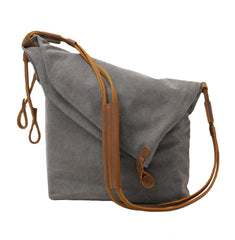 Damen Canvas Umhängetasche Einkaufstasche Messenger Bag Große Kapazität Umhängetasche Retro Literarische Stofftasche als Geschenk