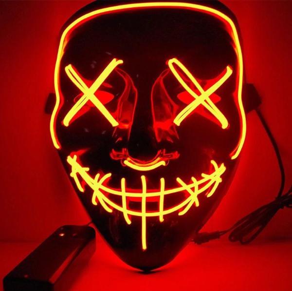 Halloween-LED-Maske