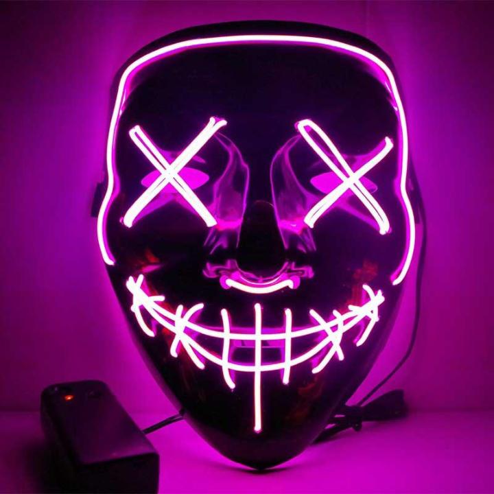 Halloween-LED-Maske