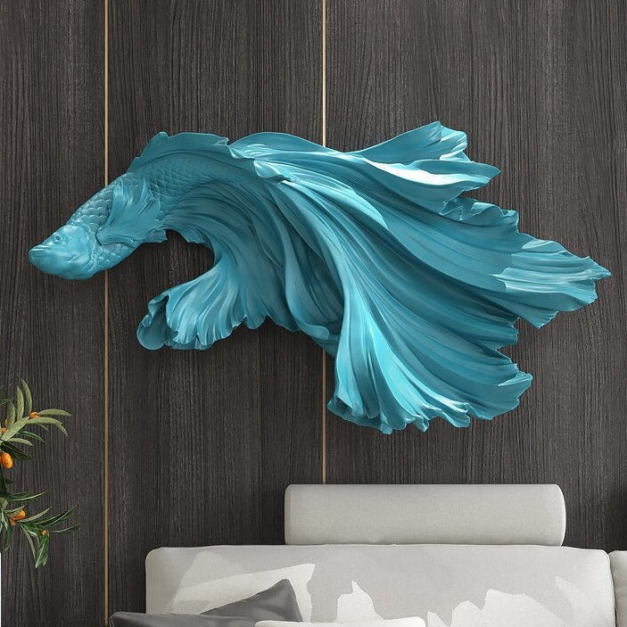 ArtZ® Very Fishy 3D Nordische Wandskulptur