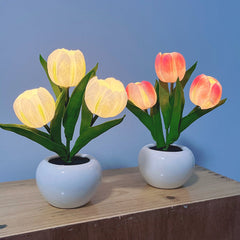 Tulpen-Tischlampe