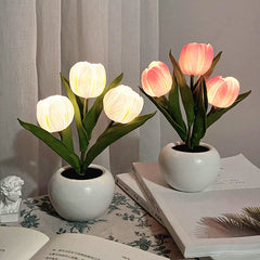 Tulpen-Tischlampe