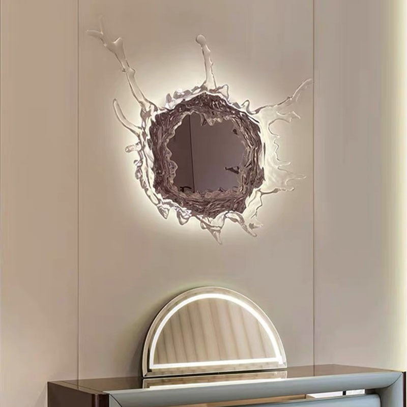 ArtZ® Splash Me Mirror And Wall Lamp