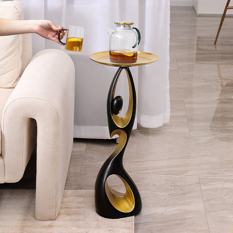 ArtZ® The Meaning Of Curves Sculpture Tray Table