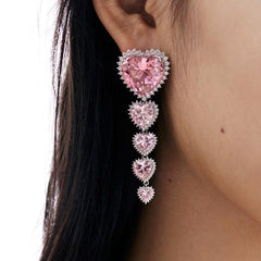 Sweet Heart Cake Swirl Choker and Earrings