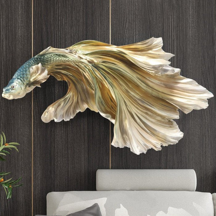 ArtZ® Very Fishy 3D Nordische Wandskulptur