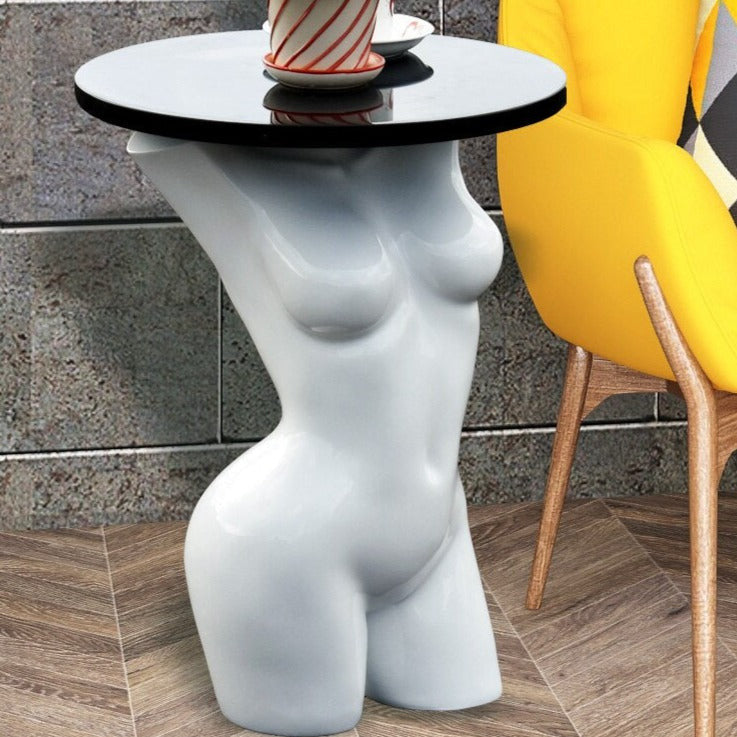 ArtZ® Nordic Woman Skulptur Tabletttisch