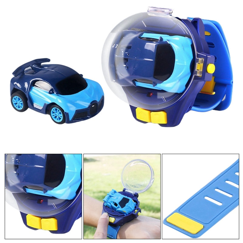 【LAST DAY SALE】Rechargeable Remote Control Car Watch Toy