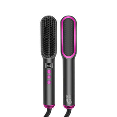 ELECTRIC HAIR STRAIGHTENING BRUSH