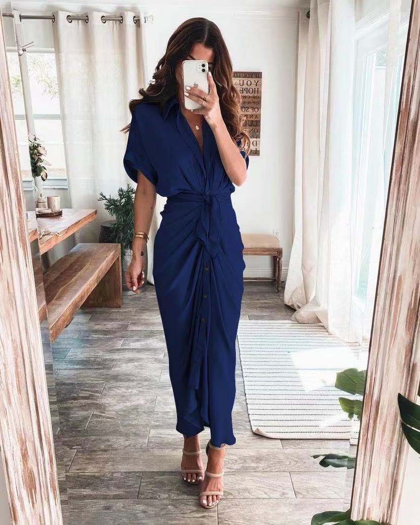 Chic Chic Tie Maxi Dress