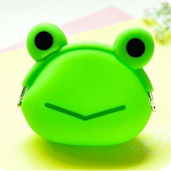 Women Silicone Jelly Coin Purse Cartoon Lovely Animal Bag