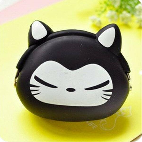 Women Silicone Jelly Coin Purse Cartoon Lovely Animal Bag