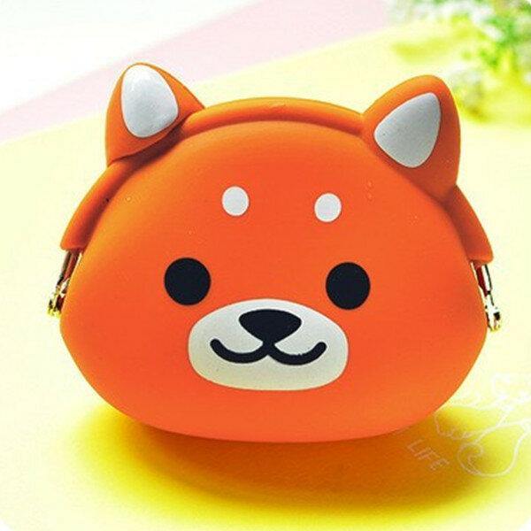 Women Silicone Jelly Coin Purse Cartoon Lovely Animal Bag