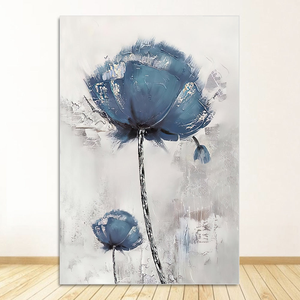 ArtZ® Skandinaviska Flower Canvas Paintings