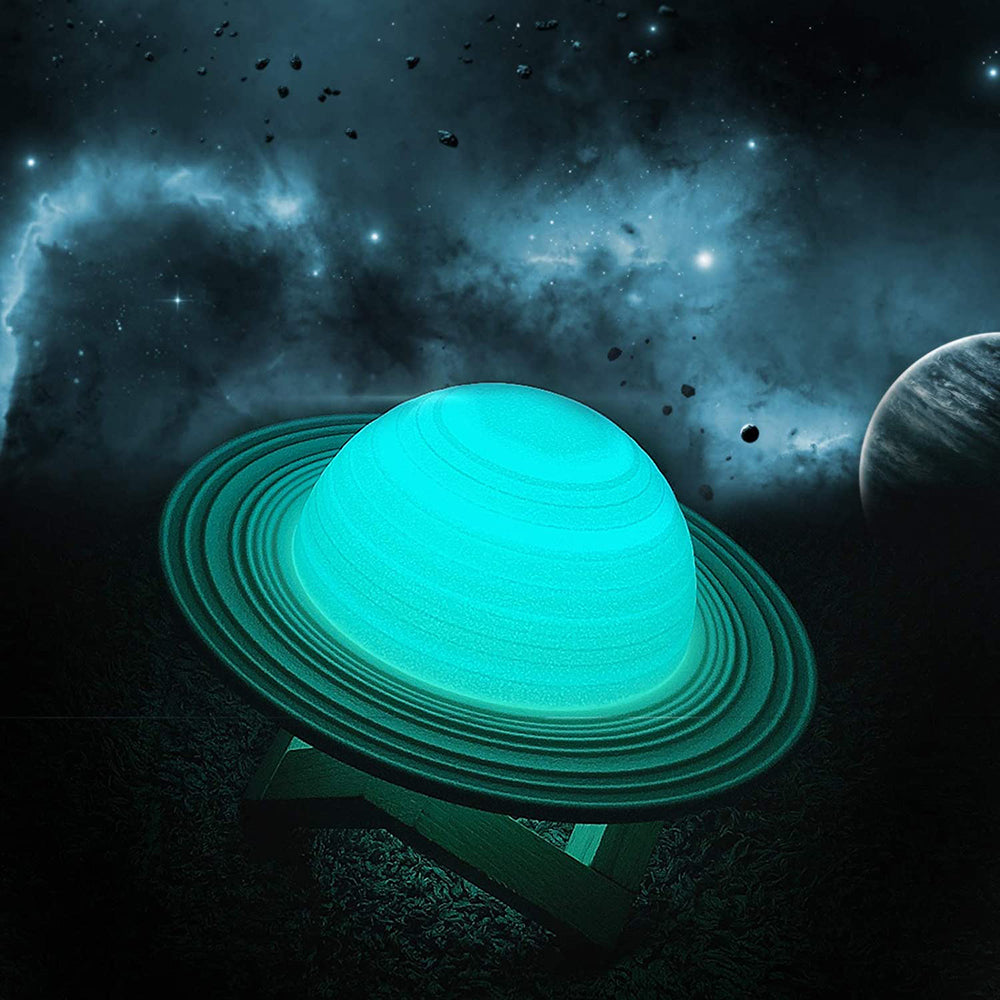 Lampada Saturno che cambia colore