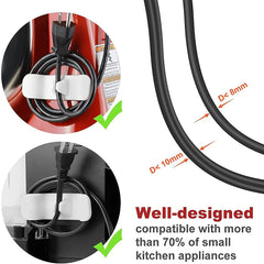 Kabel-Organizer für Küchengeräte, 3 Stück/Set