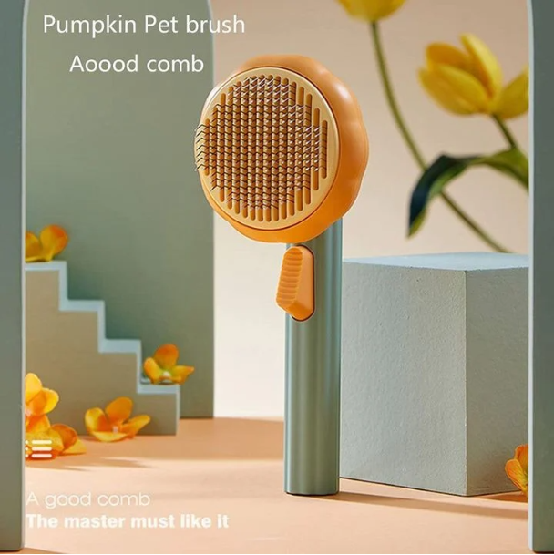 Pumpkin Pop Pet Brush