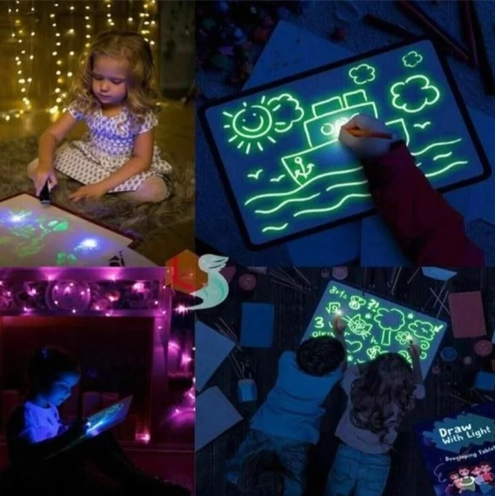 🎅EARLY Christmas 50% DI SCONTO🎅 Magico tavolo da disegno luminoso per bambini