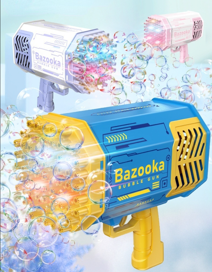 【🎅OFERTA ANTICIPADA DE NAVIDAD🎅】Pistola de juguete para rociar burbujas Bubble Bazooka™