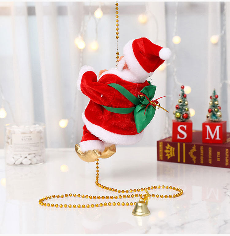 (🎄CHRISTMAS HOT SALE NOW-50% OFF) Santa Claus Musical Climbing Rope