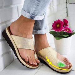 Wenkouban, Sandalias para Mujer, chanclas informales, zapatos de verano, Sandalias de cuña para Mujer, Sandalias de tacón con plataforma, Sandalias para Mujer, zapatos correctores para el dedo gordo del pie