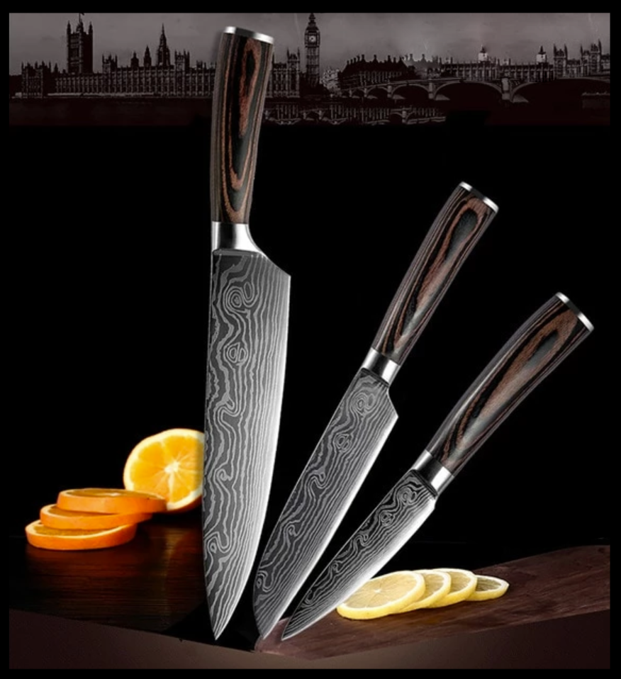 【🎅EARLY CHRISTMAS SALE🎅】Mokuzai™ Steel Kitchen Knives