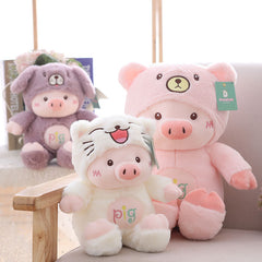 Jouet en peluche cochon mignon