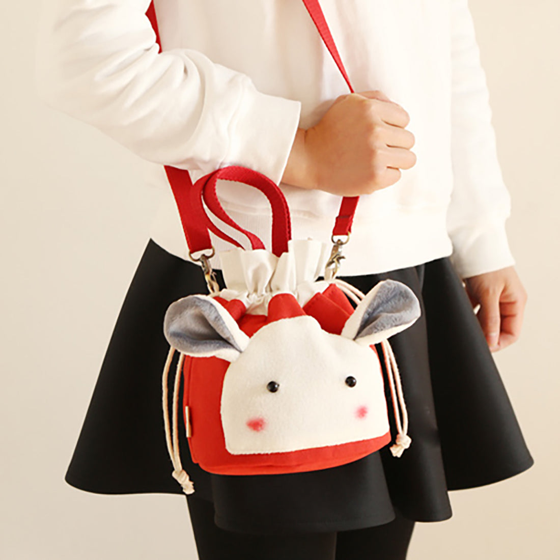 Cute Bunny Mini Pouch Crossbody Bag