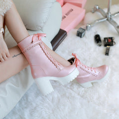 Kawaii High Heel Martin Boots