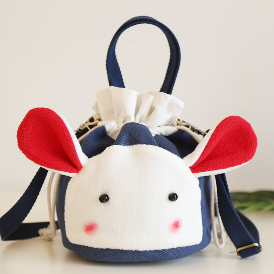 Mini sac à bandoulière mignon lapin