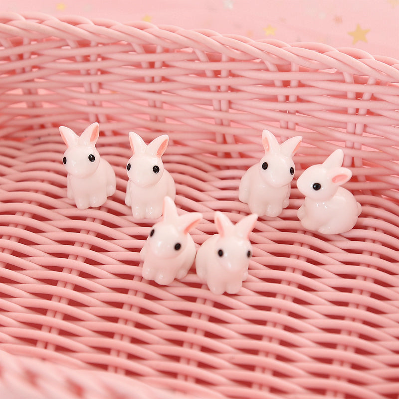 Cute Mini Bunny Decoration 10pcs/set