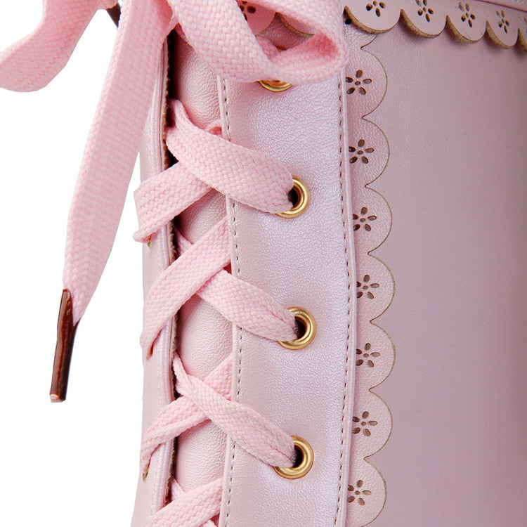 Kawaii High Heel Martin Boots