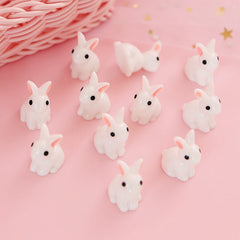 Mignon Mini Lapin Décoration 10 pcs/ensemble