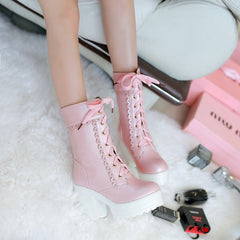 Kawaii High Heel Martin Boots