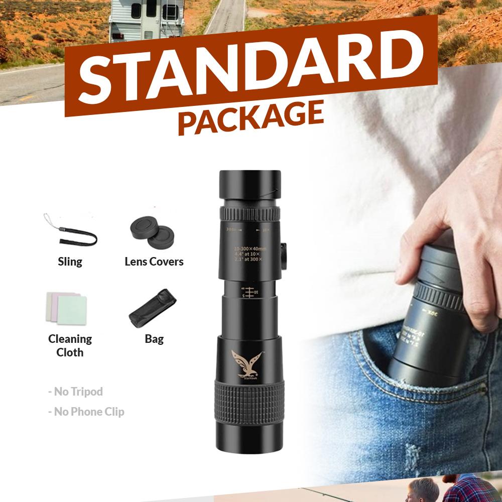 4K Pocket Portable Phone Telescope Monocular