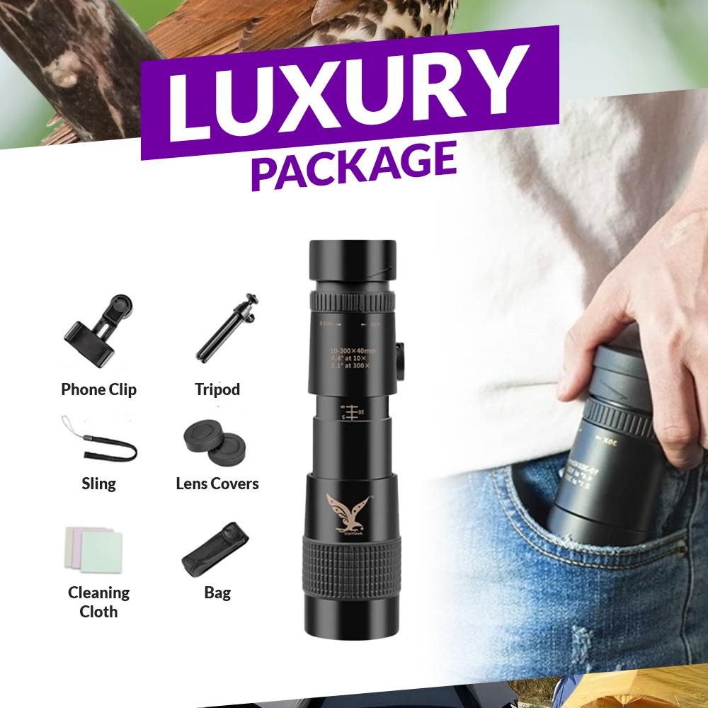 4K Pocket Portable Phone Telescope Monocular