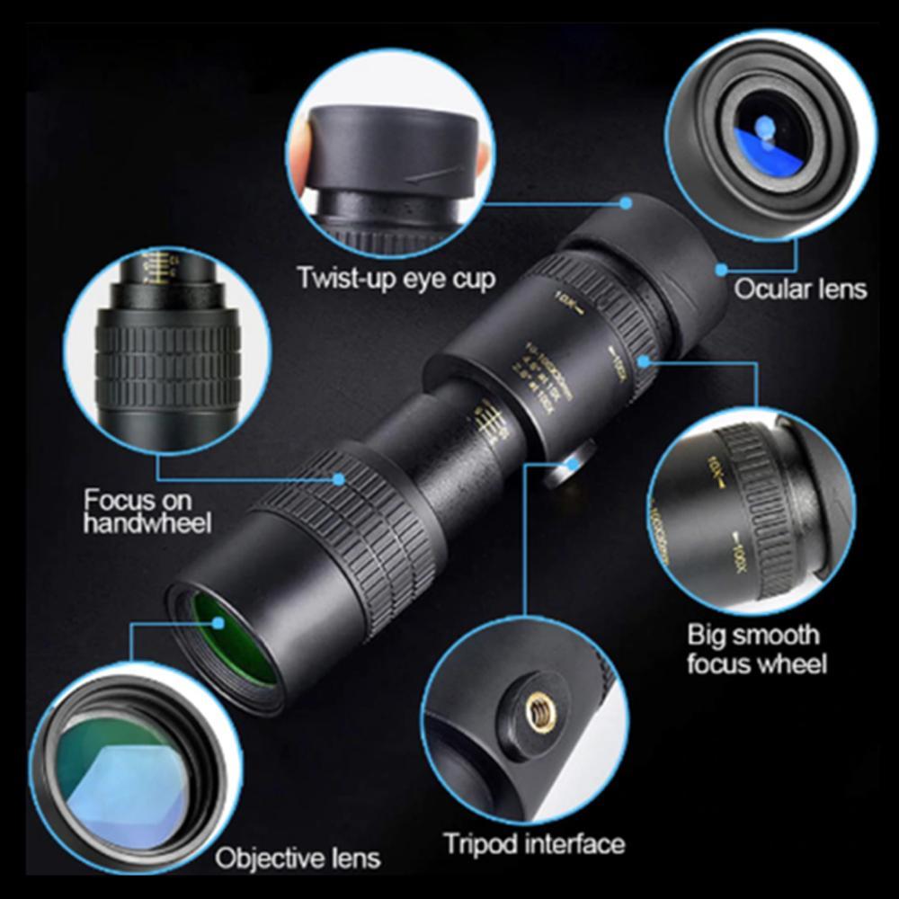 4K Pocket Portable Phone Telescope Monocular