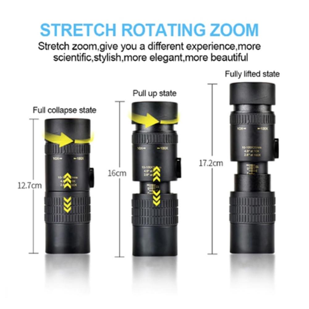 4K Pocket Portable Phone Telescope Monocular