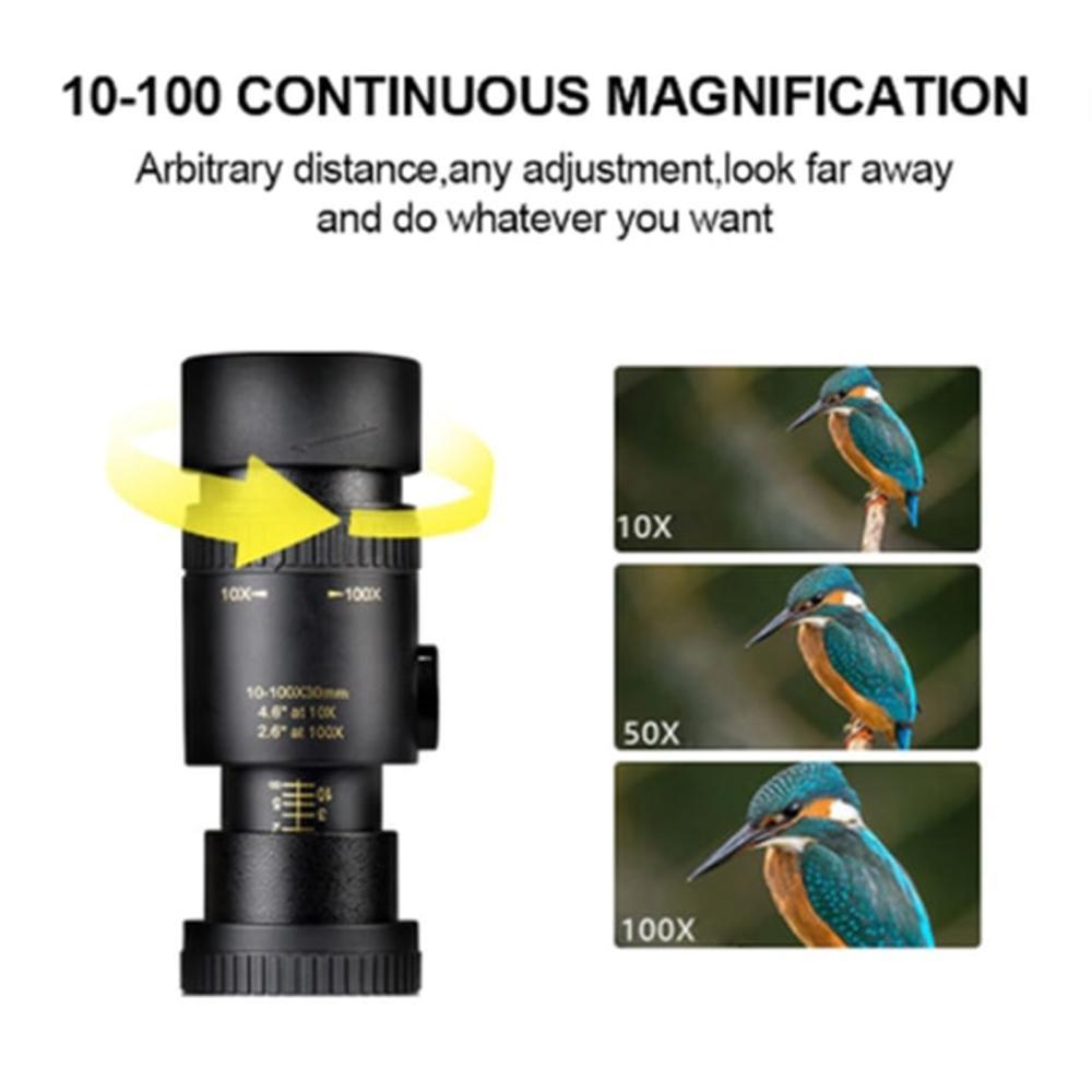 4K Pocket Portable Phone Telescope Monocular