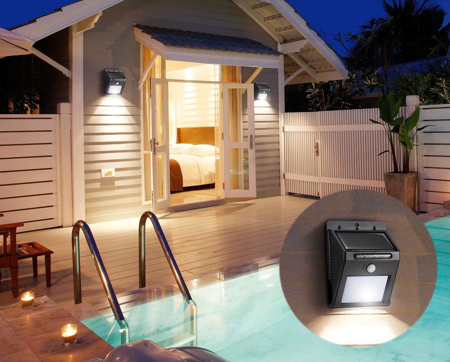 Sol - Solar Powered Motion Sensor Outdoor Light