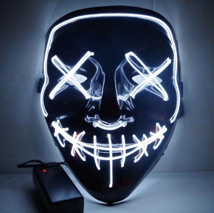 Halloween-LED-Maske