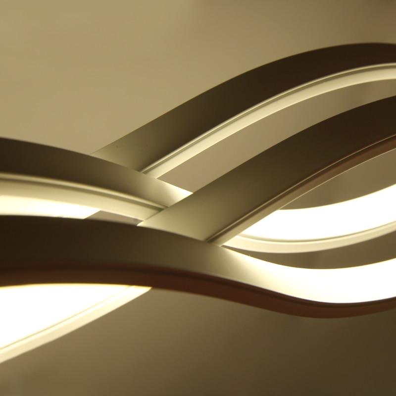 LED Wave Chandelier