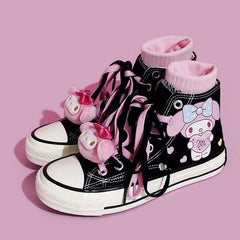 Süßes Kawaii My Melody High Top Canvas