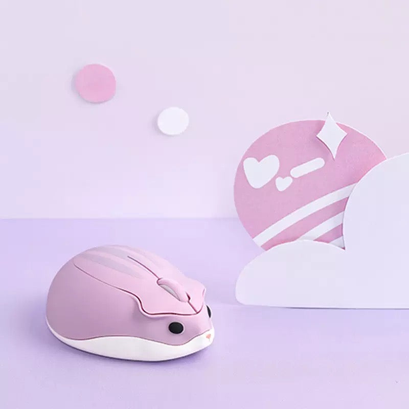 Cute Kawaii Wireless Hamster Mouse